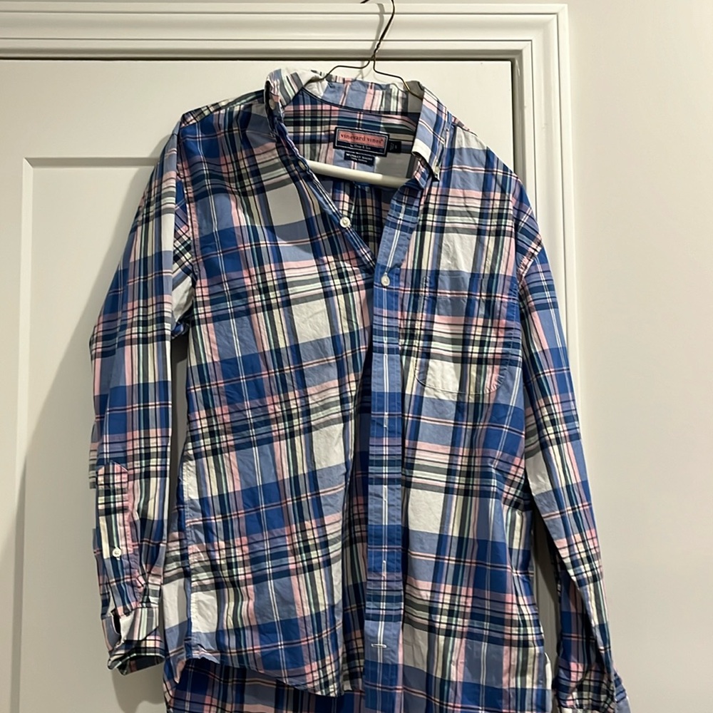 Vineyard Vines men long sleeve button shirt